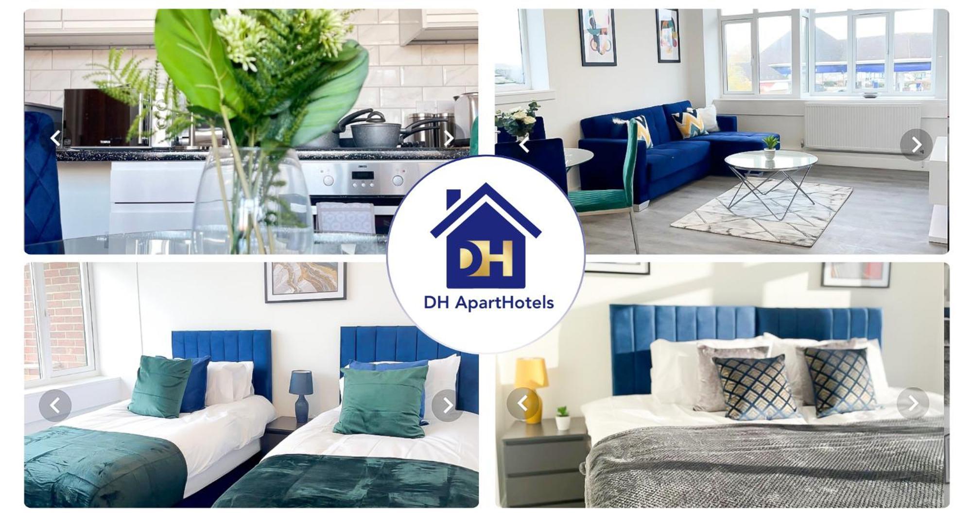 1 Bedroom Apartment - Flitwick - Contractor Friendly - Tourist Ready - Full Kitchen - Wifi - Smart Tv - Sofa Bed - Free Parking - Ideal For Short Or Long Stays Exterior photo